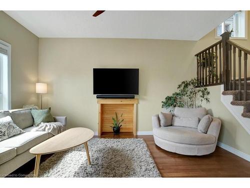 108 Yates Avenue, Cambridge, ON - Indoor Photo Showing Living Room With Fireplace