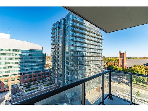 901-55 Duke Street W, Kitchener, ON - Outdoor With Balcony