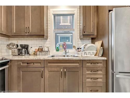 25 Major Street, Kitchener, ON - Indoor Photo Showing Kitchen With Stainless Steel Kitchen With Double Sink