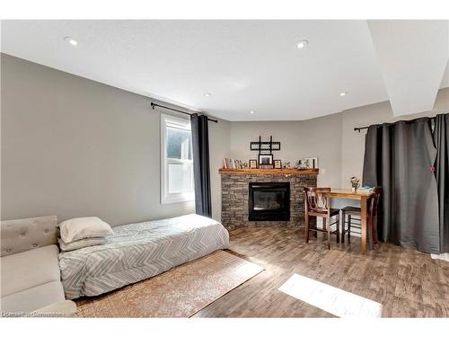 25 Major Street, Kitchener, ON - Indoor Photo Showing Other Room With Fireplace