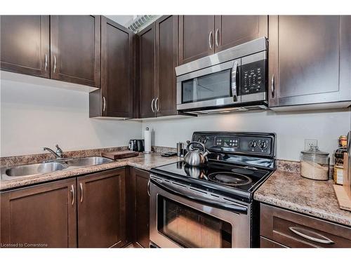 505-120 Mansion Street, Kitchener, ON - Indoor Photo Showing Kitchen With Double Sink