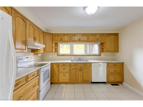 124 Westheights Drive, Kitchener, ON - Indoor Photo Showing Kitchen With Double Sink