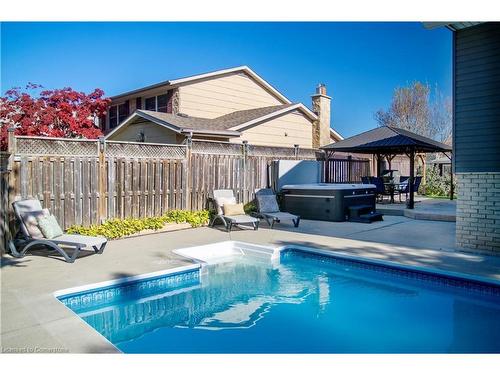 96 Grand River Boulevard, Kitchener, ON - Outdoor With In Ground Pool