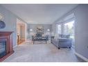 96 Grand River Boulevard, Kitchener, ON  - Indoor Photo Showing Living Room With Fireplace 