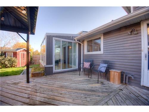 96 Grand River Boulevard, Kitchener, ON - Outdoor With Deck Patio Veranda With Exterior