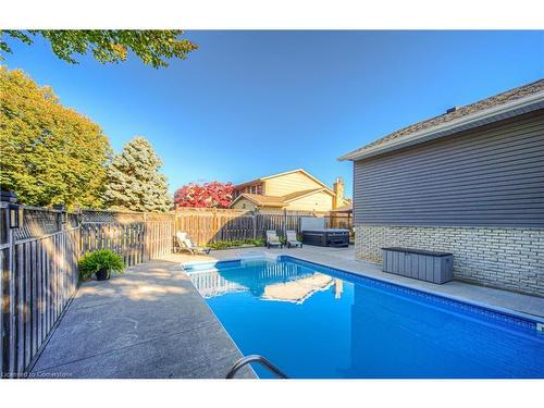 96 Grand River Boulevard, Kitchener, ON - Outdoor With In Ground Pool With Backyard