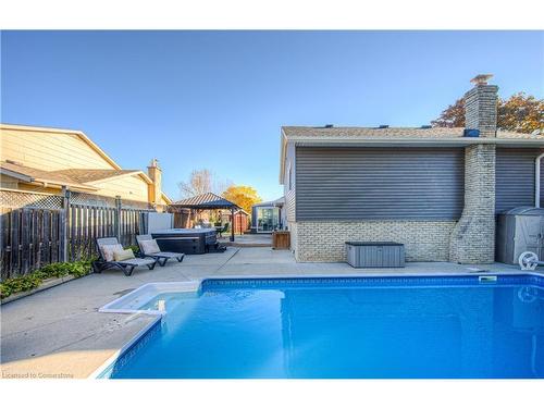 96 Grand River Boulevard, Kitchener, ON - Outdoor With In Ground Pool With Exterior