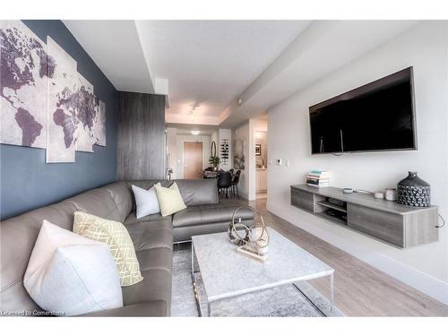 201-155 St Leger Street, Kitchener, ON - Indoor Photo Showing Living Room