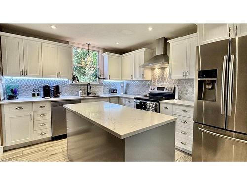 20 Ruby Street, Kitchener, ON - Indoor Photo Showing Kitchen With Upgraded Kitchen