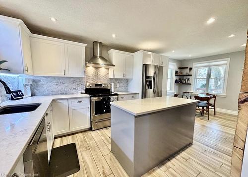 20 Ruby Street, Kitchener, ON - Indoor Photo Showing Kitchen With Upgraded Kitchen