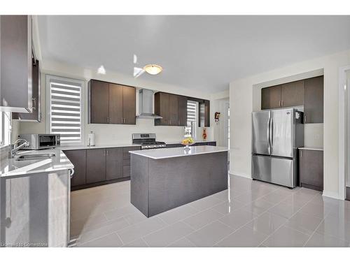 58 Mary Watson Street, Ayr, ON - Indoor Photo Showing Kitchen With Stainless Steel Kitchen