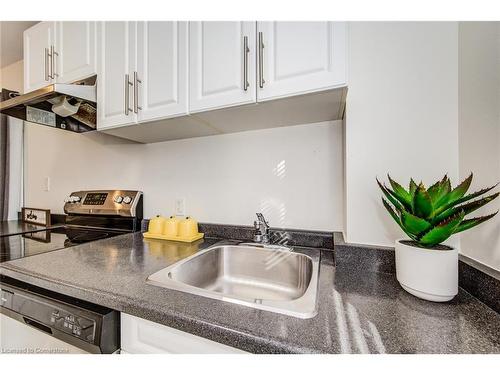 120 Glasgow Street, Kitchener, ON - Indoor Photo Showing Kitchen With Double Sink