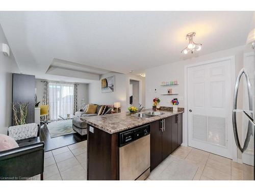 D-1652 Fischer Hallman Road, Kitchener, ON - Indoor Photo Showing Kitchen With Double Sink