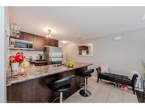 D-1652 Fischer Hallman Road, Kitchener, ON - Indoor Photo Showing Kitchen With Stainless Steel Kitchen With Double Sink