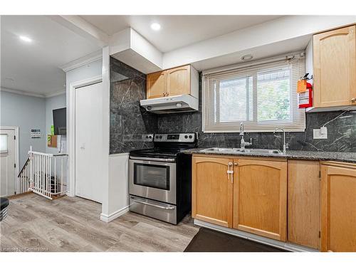 228 Ingleside Place, Kitchener, ON - Indoor Photo Showing Kitchen With Double Sink