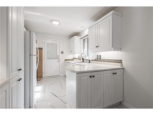 267 Erb Street E, Waterloo, ON - Indoor Photo Showing Kitchen With Double Sink