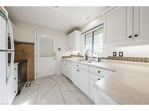 267 Erb Street E, Waterloo, ON - Indoor Photo Showing Kitchen With Double Sink