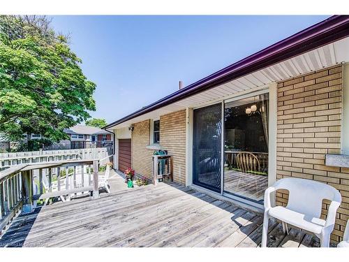 95 Byron Avenue, Kitchener, ON - Outdoor With Deck Patio Veranda With Exterior