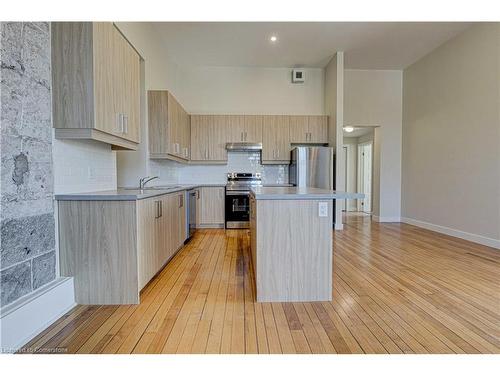 201-65 St Andrews Street, Cambridge, ON - Indoor Photo Showing Kitchen