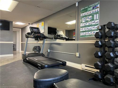 503-64 Benton Street, Kitchener, ON - Indoor Photo Showing Gym Room