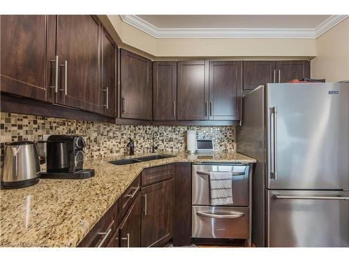 810-237 King Street W, Cambridge, ON - Indoor Photo Showing Kitchen With Stainless Steel Kitchen