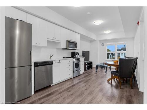 201-110 Fergus Avenue, Kitchener, ON - Indoor Photo Showing Kitchen