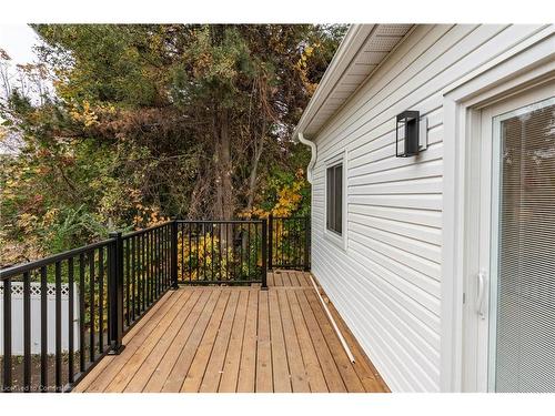 105 Lancaster Street W, Kitchener, ON - Outdoor With Deck Patio Veranda With Exterior