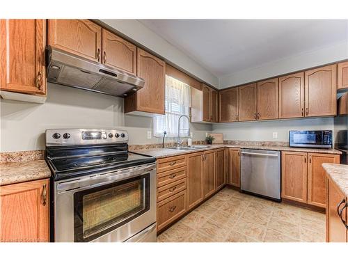 35 Frankfurt Street, Kitchener, ON - Indoor Photo Showing Kitchen With Double Sink