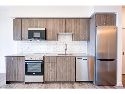 303-15 Wellington Street S, Kitchener, ON - Indoor Photo Showing Kitchen