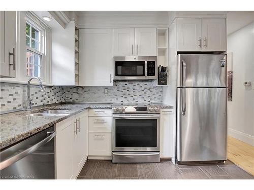 87 Simeon Street, Kitchener, ON - Indoor Photo Showing Kitchen With Stainless Steel Kitchen With Upgraded Kitchen