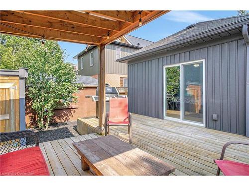 87 Simeon Street, Kitchener, ON - Outdoor With Deck Patio Veranda With Exterior