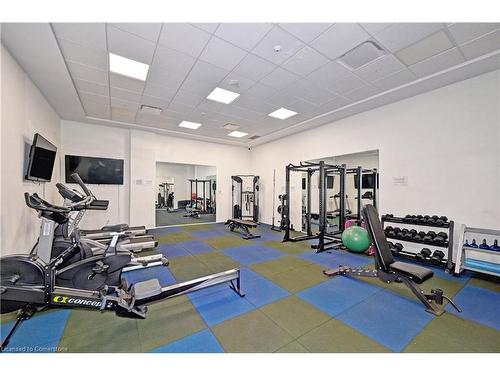 301-100 Garment Street, Kitchener, ON - Indoor Photo Showing Gym Room