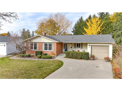 61 Evergreen Crescent, Kitchener, ON - Outdoor With Facade