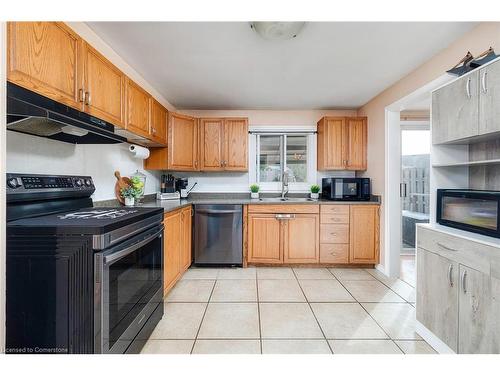 9 Harvest Court, Kitchener, ON - Indoor Photo Showing Kitchen With Double Sink