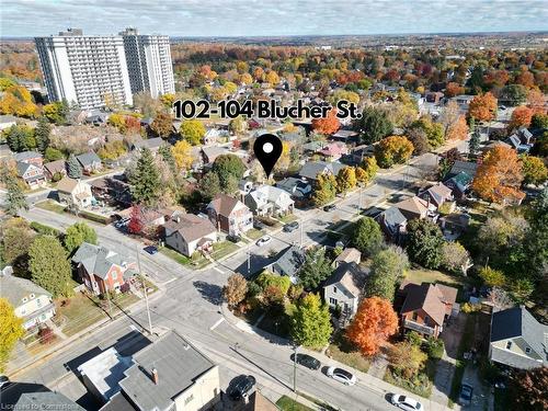 102-104 Blucher Street, Kitchener, ON - Outdoor With View