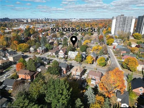 102-104 Blucher Street, Kitchener, ON - Outdoor With View