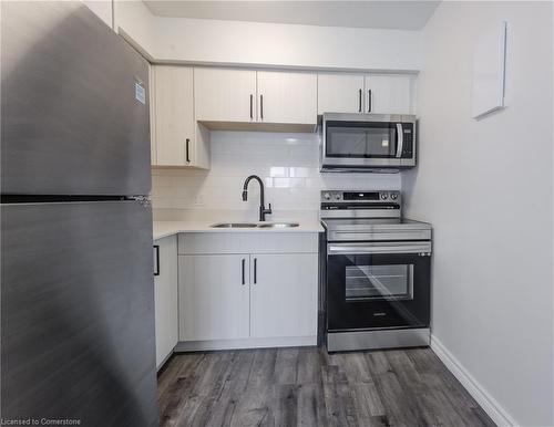 7-203 Mausser Avenue, Kitchener, ON - Indoor Photo Showing Kitchen With Double Sink