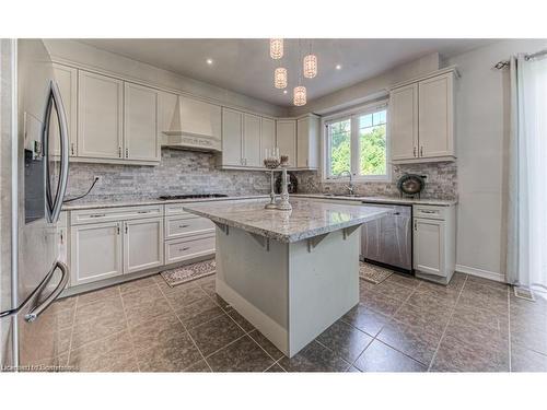 254 Seabrook Drive, Kitchener, ON - Indoor Photo Showing Kitchen With Upgraded Kitchen