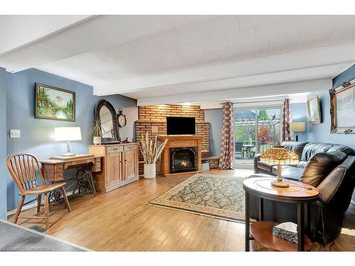 235 Winston Street E, Listowel, ON - Indoor Photo Showing Living Room With Fireplace