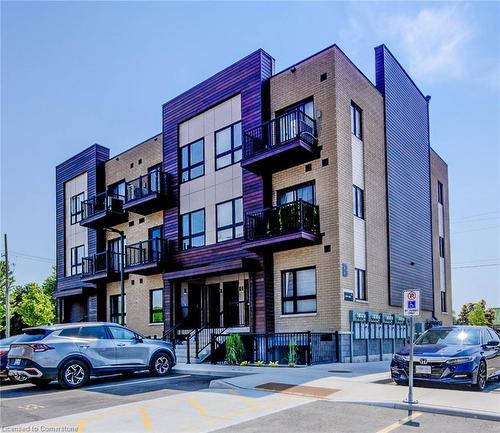 B10-10 Palace Street, Kitchener, ON - Outdoor With Balcony With Facade