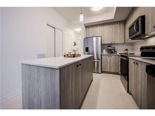 B10-10 Palace Street, Kitchener, ON - Indoor Photo Showing Kitchen With Stainless Steel Kitchen