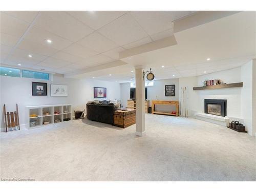 180 Edgehill Drive, Kitchener, ON - Indoor With Fireplace