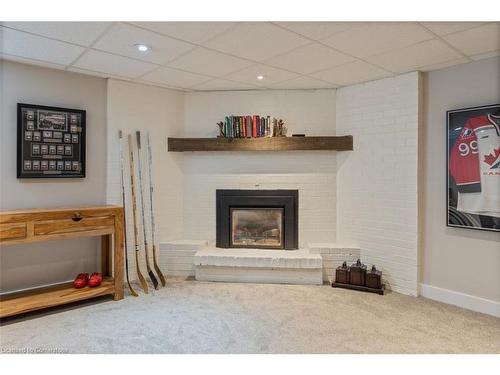 180 Edgehill Drive, Kitchener, ON - Indoor With Fireplace