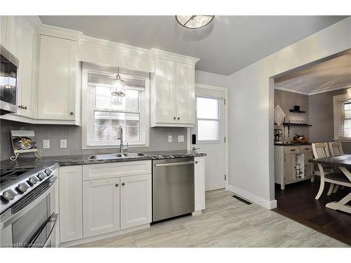 9 Christopher Drive, Cambridge, ON - Indoor Photo Showing Kitchen With Double Sink