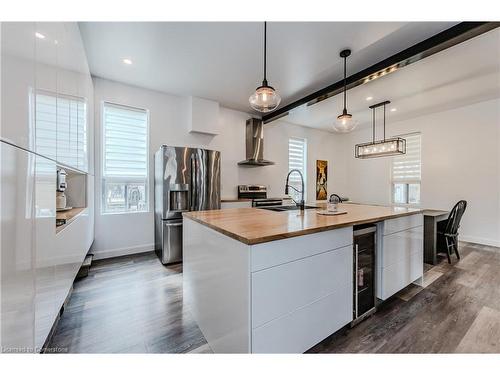 335 Leopold Street, Wingham, ON - Indoor Photo Showing Kitchen With Double Sink