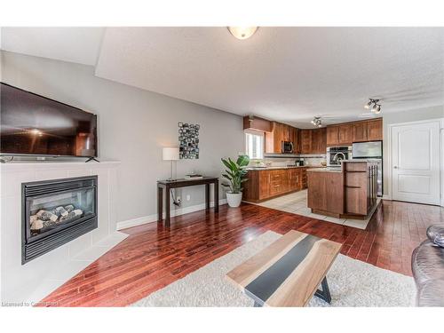 107 Glencliffe Court, Kitchener, ON - Indoor With Fireplace