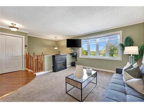 1259 Swan Street, Ayr, ON - Indoor Photo Showing Living Room With Fireplace