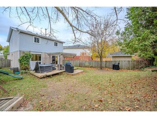 537 Drummerhill Crescent, Waterloo, ON - Outdoor With Deck Patio Veranda With Backyard