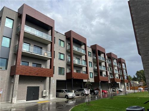 204-408 Dundas Street S, Cambridge, ON - Outdoor With Balcony With Facade