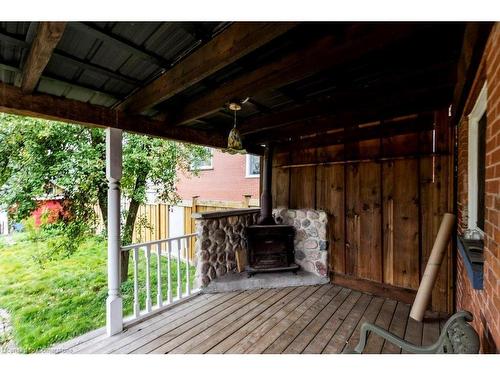 107 Wellington Street N, Kitchener, ON - Outdoor With Deck Patio Veranda With Exterior